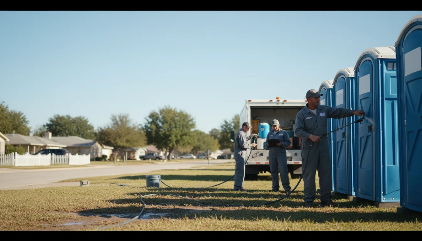 Long-Term Portable Toilet Rental in Polk, MO near me